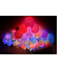 Skylofts Led Balloons Pack of 25 - Multicolour
