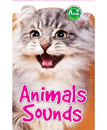Die Cut Board Book Animal Sounds - English