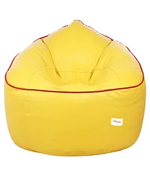 Sattva Muddha Sofa Bean Bag Cover Without Beans XXXL - Yellow