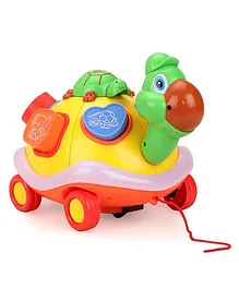 Mitashi Skykidz Learning Turtle Pull along Toy - Multicolor 