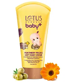 Lotus Herbals Baby Plus Feathery Pecks Soft Baby Creme  - 50 grams