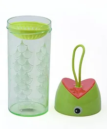 Pix Bottle Fish Design With Filter For Juice Light Green - 350 ml
