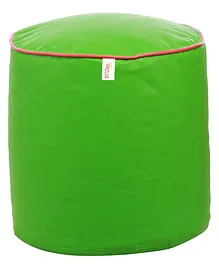 Sattva Footstool Round Bean Bag - Green