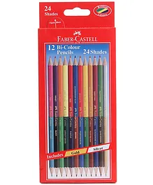 Faber Castell 12 Bi Colour Pencils 