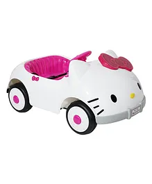 Marktech Dynacraft Hello Kitty Battery Operated Ride On - White