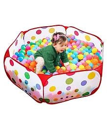 Playhood Fun Ball Pool With 50 Balls - Multicolour