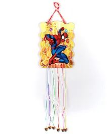 Funcart Spider Man Themed Pinata Bag - Yellow Red