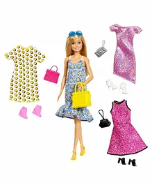 Barbie Fashion Doll With Accessories Multicolor - Height 29 cm