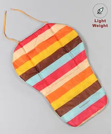 Babyhug Stroller Cushion Stripes Print - Multicolor