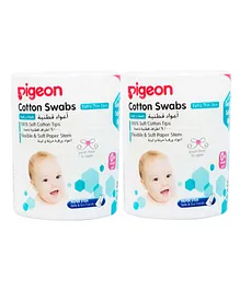 Pigeon Cotton Swabs Pack Of 2 - 200 Pieces
