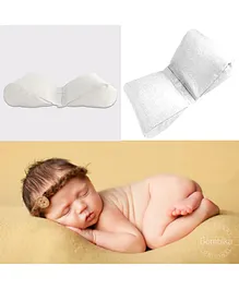 Bembika Newborn Photography Posing Pillow Set of 2 - Yellow
