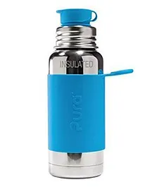 Pura Stainless Steel Insulated Water Bottle Blue - 470 ml