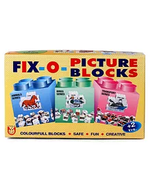 Unique Fix O Picture Blocks - Multicolour