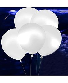 Syga LED Balloons Pack of 5 - White