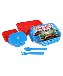 Hot Wheels Lunch Box - Blue Red 