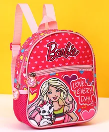 Barbie School Bag Red - 10 Inches