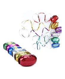 Party Propz Decorative Swirls Multicolour - Pack of 6 Rolls