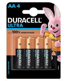 Duracell Ultra Alkaline AA Batteries - Pack Of 4