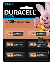 Duracell Ultra Alkaline AAA Batteries - Pack Of 6