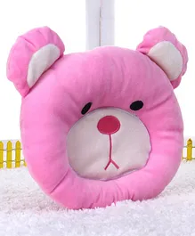 Play Toons Teddy Face Pillow - Pink