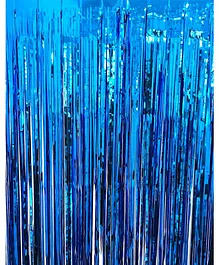 Syga Party Foil Curtain - Dark Blue