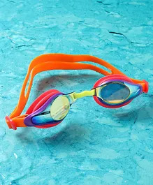 Speedo Swimming Goggles - Gold & Orange