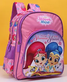 Shimmer & Shine School Bag Pink  - 14 Inches
