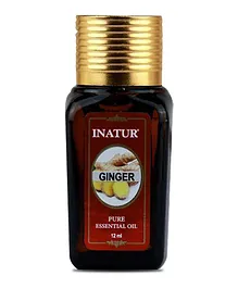 Inatur Ginger Pure Essential Oil Green - 12 ml