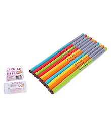 Doms Pencils Pack of 12 (Color and Packaging may vary)