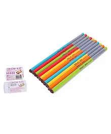 Doms Pencils Pack of 12 - Multicolor