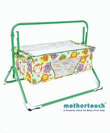 Mothertouch Wonder Cradle Monkey Print - Green