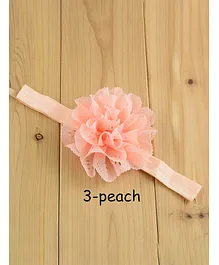 Akinos Kids Flower Headband - Peach