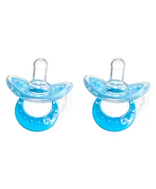 Fisher Price Ultra Care Orthodontic Pacifier With Case Set of 2 - Blue
