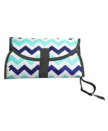 Nee & Wee Easy Change 3-in-1 Diaper Changing Clutch Pad - Blue