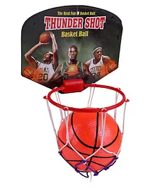 Ratnas Thunder Shot Basket Ball (Color & Print May Vary)