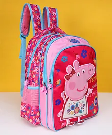 Peppa Pig School Bag Pink - 16 Inches