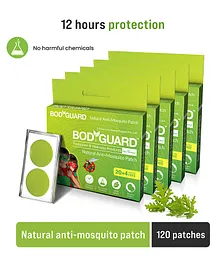 BodyGuard Natural Anti Mosquito Repellent Patches - 120 Patches