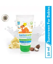mamaearth Mineral Based Sunscreen For Babies - 50 ml