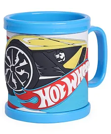 Hot Wheels Plastic Mug Blue - 350 ml