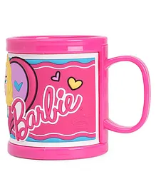 Barbie Plastic Mug Pink - 350 ml