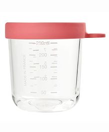 Beaba Glass Conservation Jar Vintage Pink - 250 ml