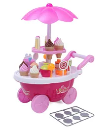 Pretend Play Sweet Shop Toy Pink - 39 Pieces