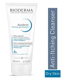 Bioderma Atoderm Intensive Face And Body Gel Wash For Infants, Babies,Teens And Adults - 200 ml 