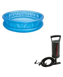 Intex Bath Tub Pool With Hand Pump - Blue