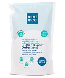 Mee Mee Mild Baby Liquid Laundry Detergent Refill Pack - 1. 2 Litres