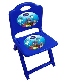 Kuchicoo Folding Plastic Chair - Blue