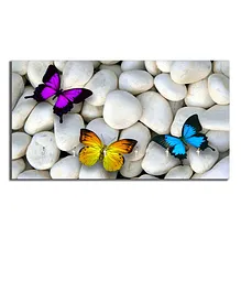 Studio Shubham Butterfly Wooden Key Holder - Multicolour