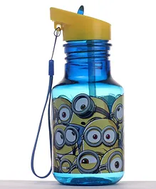 Minions Rules Store Light Bulb Tritan Bottle Blue - 370 ml