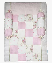 Abracadabra Cotton Bedding Set Vintage Theme - Light Pink