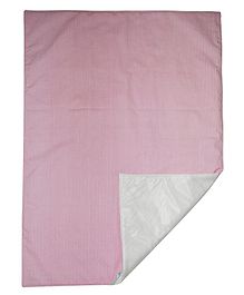 Abracadabra Diaper Changing Mat Single Striped - Pink